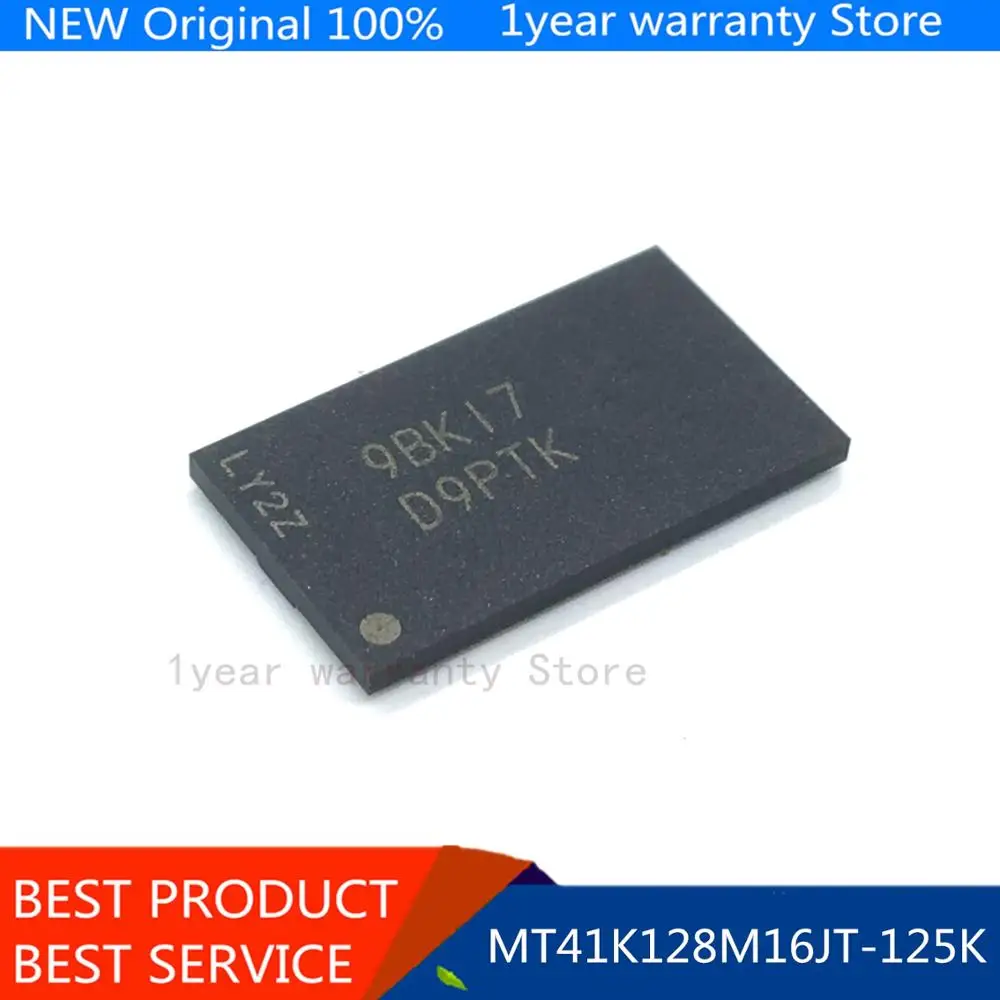 

100% new original D9PTK MT41K128M16JT-125:K BGA memory chip