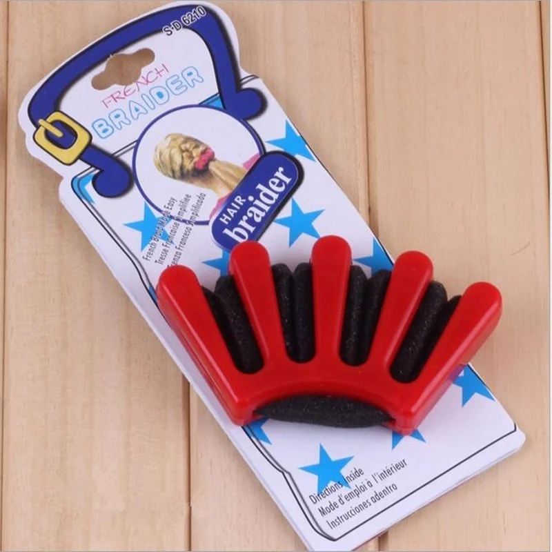 Волосы Braider оплетка стилист губка заплетать волосы в косу Твист Стайлинг