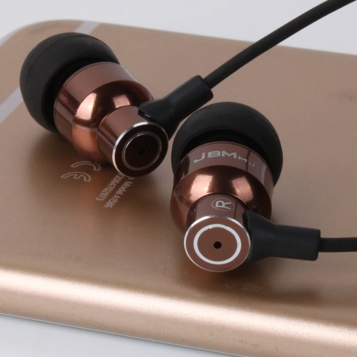 Original Stereo Bass earphone  Headphones Metal handsfree Headset 3.5mm Earbuds for all Mobile Phone mp3 Player