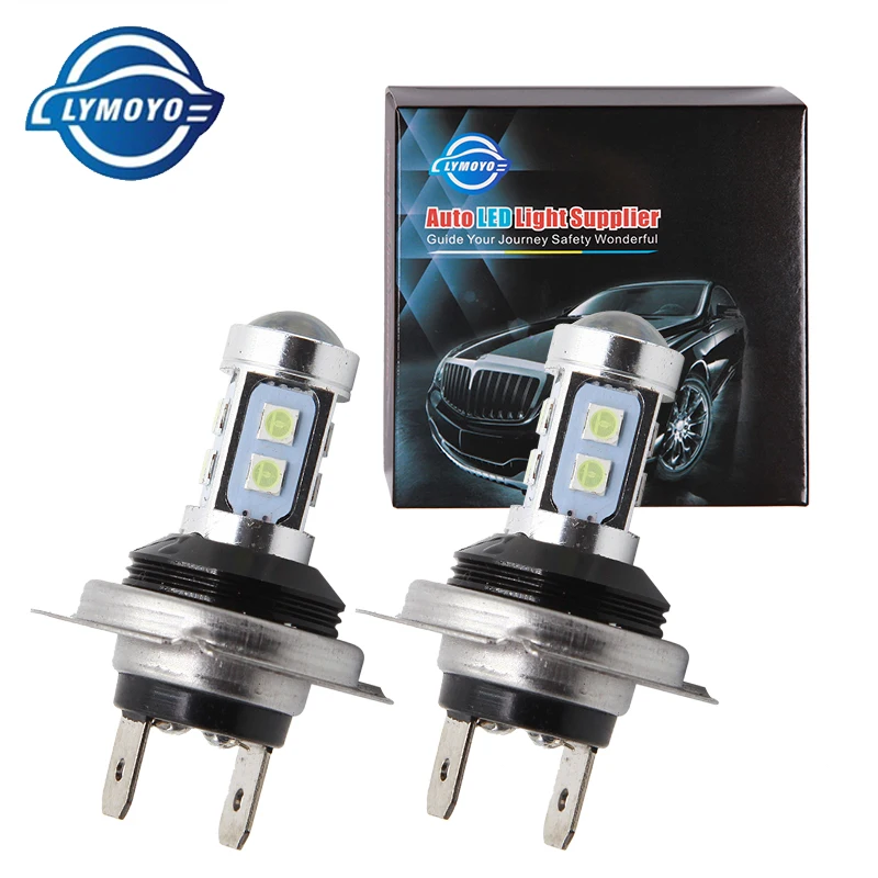 LYMOYO Автомобильный светодиодный H7 10 Вт Авто 3030 SMD 10 светодиодный фонарь drl Дневной ходовой светильник противотуманная фара светло-голубой белый дневной светильник 12 В светильник источник