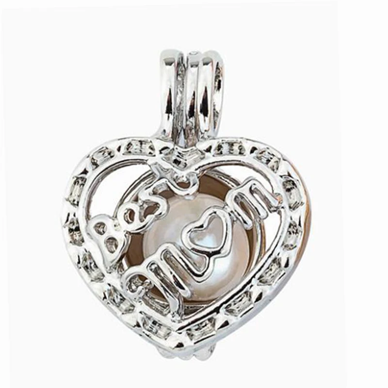 Жемчужная клетка лучшая Подвеска для мам медальон с рассеивателем эфирного