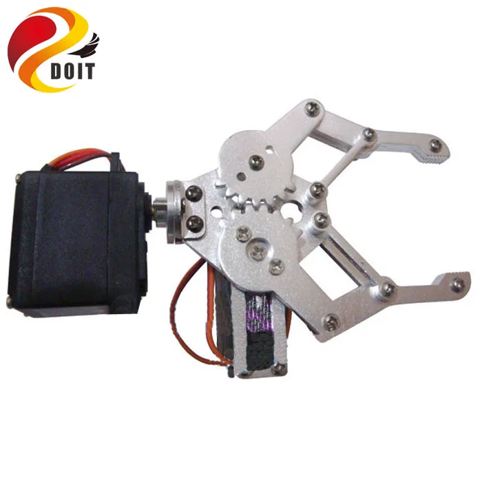 

2 DOF Aluminium Robot Arm Clamp Claw Mount Kit+ MG996R Servo For Robotic Manipulator DIY RC Toy Remote Control