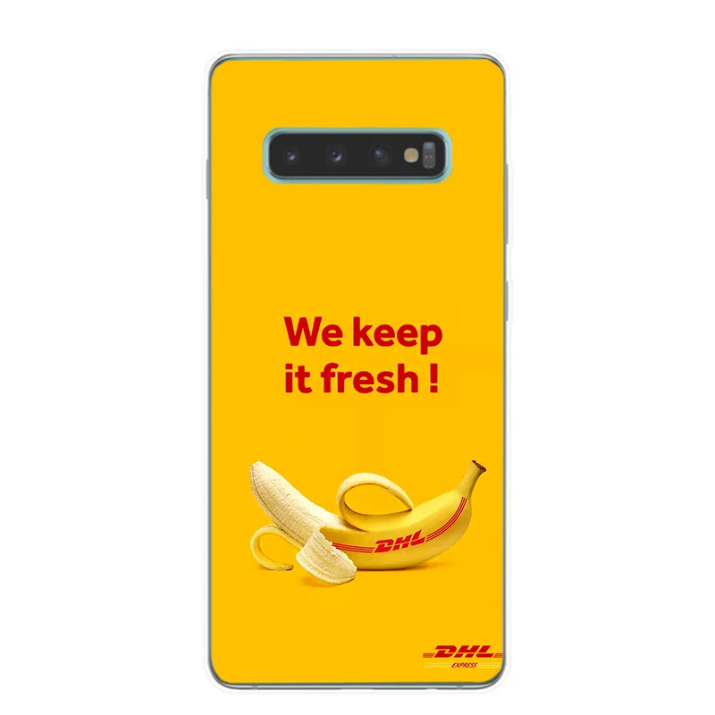 Чехол для Samsung Galaxy S10 Plus Мягкий Силиконовый ТПУ чехол телефона Lite S 10 S10e желтый с