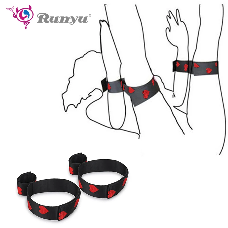 Экзотические аксессуары эротические игрушки для взрослых наручники и бондажа с