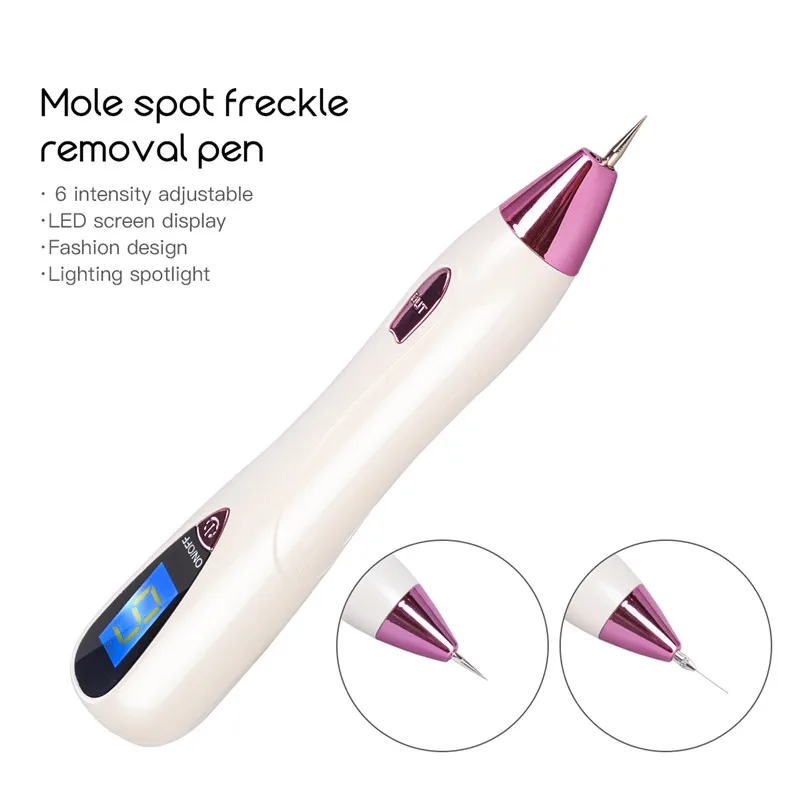 Elettrico Portatile Macchie Lentiggine Nevo Verruca Talpa Rimozione Del Tatuaggio Pen Dispositivi Alimentati Bellezz|Наборы