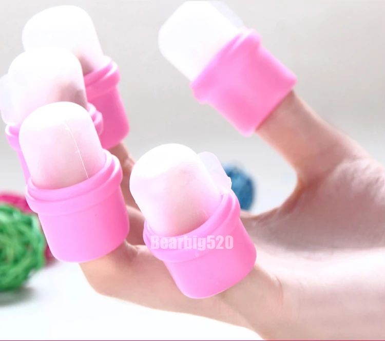 Новинка 10 шт. носоглотители для ногтей снятия лака сделай сам акриловый УФ гель