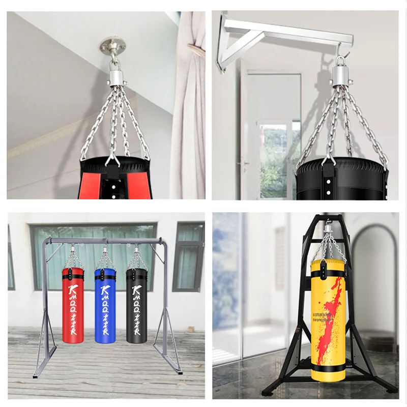 

Professional Boxing Sandbag Hanging Solid Hollow Sandbag Fighting Sandbag