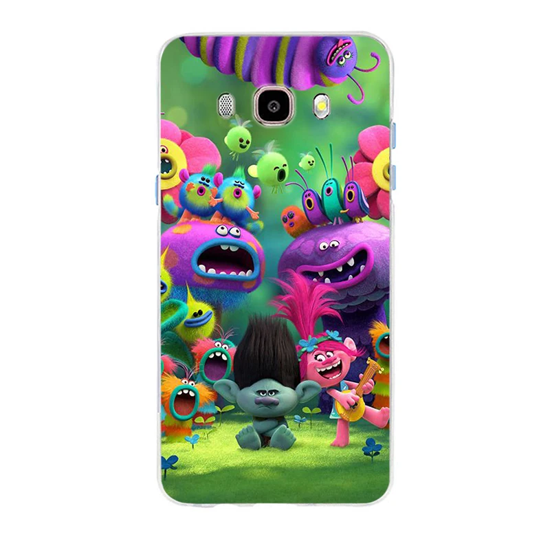 Likable Trolls Poppy летний розовый ТПУ 2018 чехол для телефона Samsung Galaxy S6 S6edge S6Plus A7 S7edge S8 S9 A5 J5