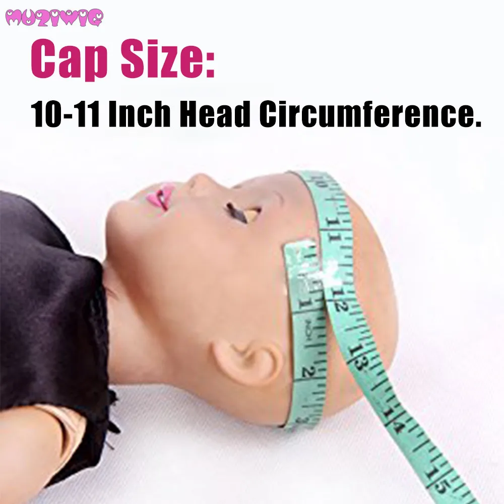 

MUZIWIG High Quality Synthetic Hair Wigs for Russian Handmade Doll & 18 inch American Doll