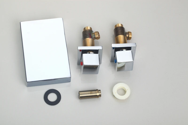 Набор смесителей для ванной OUBONI латунный тройник Водопад комнаты 3 шт.|shower mixer|bathtub