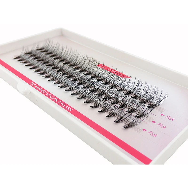 

10pcs/lot 0.05mm 20 Hairs Individual Rapid Cluster Lashes Rapid Grafting False Eyelashes Daily Use