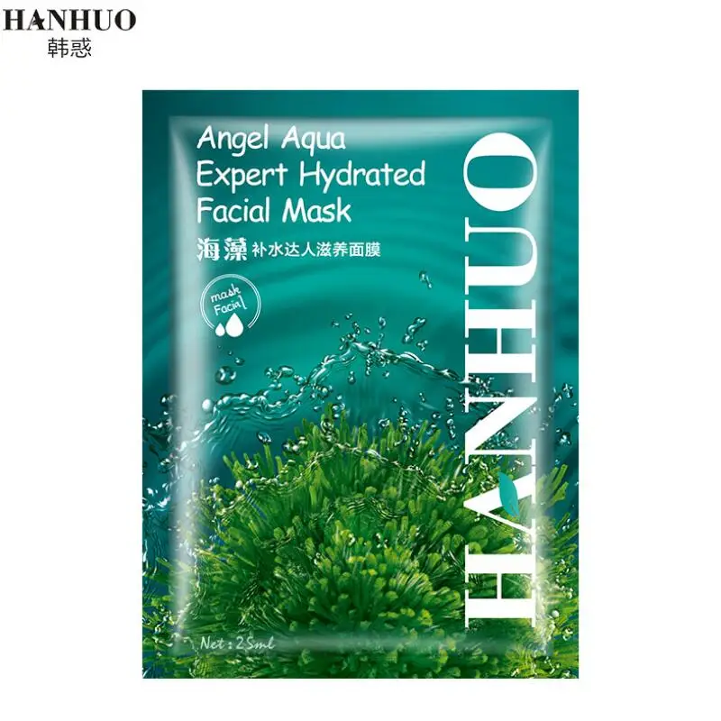 

HANHUO Seaweed Facial Mask Moisturizing Oil Control Nourishing Hydrating Anti-Aging Face Mask Face Skin Care
