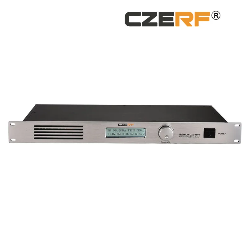 

CZE-T501 50 Вт Беспроводная профессиональная радиостанция PLL Stereo, передатчик FM вещания