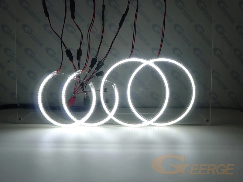 Для JEEP GRAND CHEROKEE 2011 2012 2013 ксенон отличное Ангельские глазки ультра яркий smd led Ангельские глазки комплект DRL