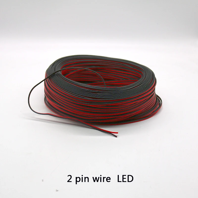 5 м/10 м 2 контактный 4 22AWG Электрический провод Луженая Медь Удлинительный кабель