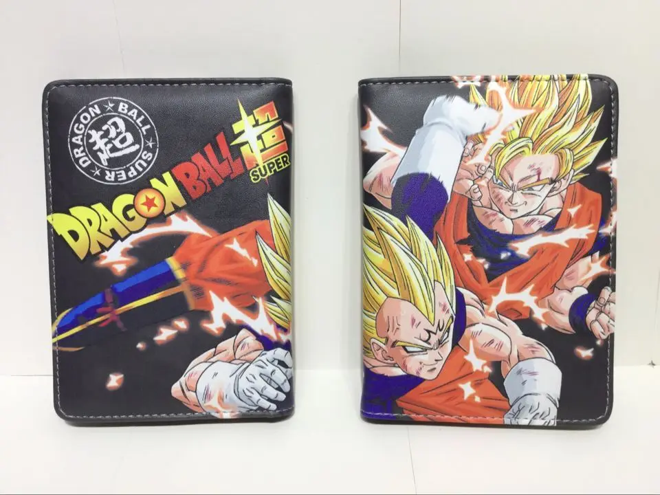 JP Аниме Dragon Ball Обложка для паспорта Горячая Мультфильм кожаный держатель для карт кошелек подарок для детей мальчик девочка аксессуары для путешествий держатели паспорта