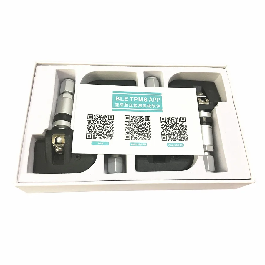 TPMS Bluetooth 4,0 монитор давления в шинах Система 4 внутренний/внешний датчик работает Android/iOS мобильный телефон приложение дисплей