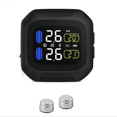 M3-B беспроводной мотоцикл TPMS реального времени шин Давление мониторинга Системы