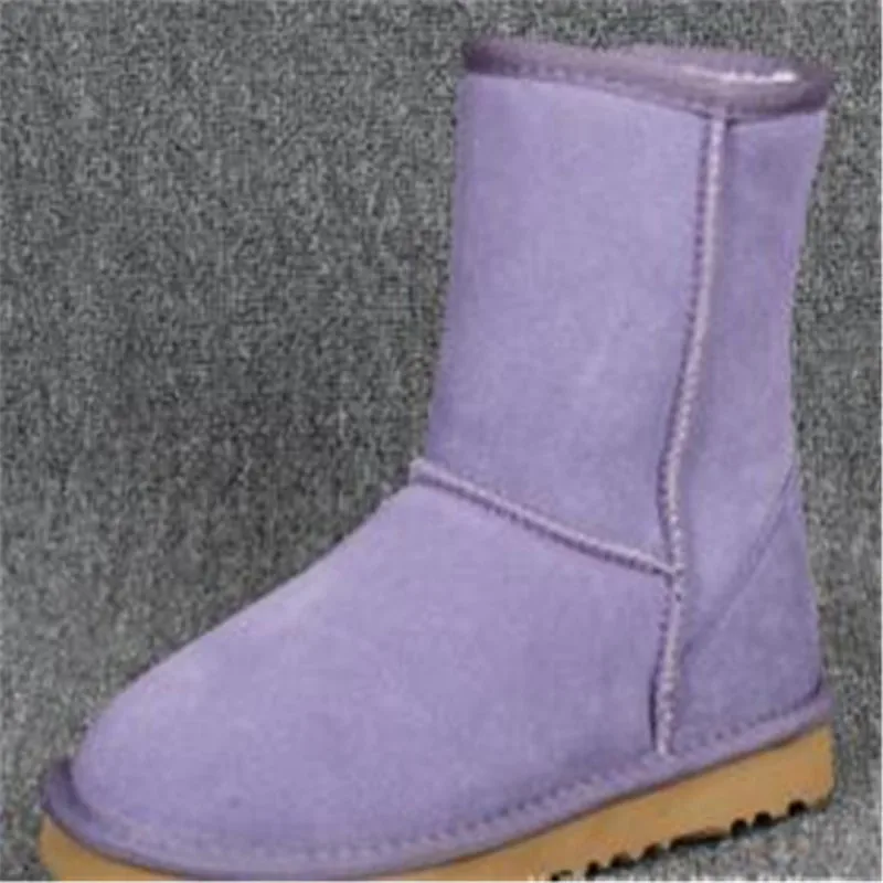 picture color Новая обувь; женские зимние ботинки; женская обувь; zapato mujer; женская обувь; зимние ботинки; bota; ботильоны в австралийском стиле; женская обувь; bot - Цвет: picture color