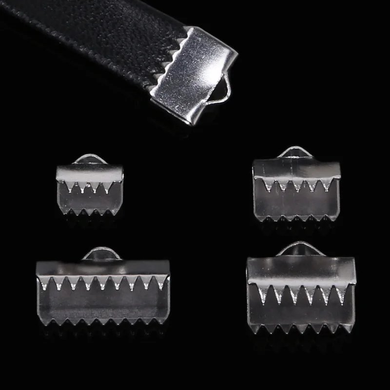 10/30 шт. Шнуры из нержавеющей стали ОБЖИМНАЯ крышка концевые заглушки для бус