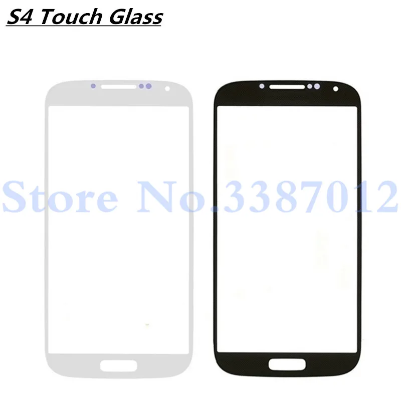 Новое переднее Сенсорное стекло для Samsung Galaxy S4 S IV i9500 i9505 запасные части внешнее с