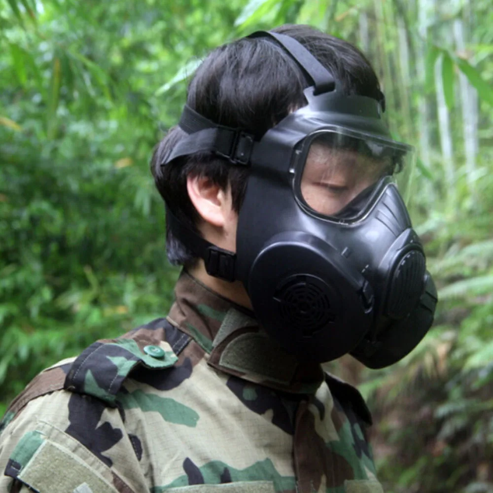 1 шт. велосипедная маска для лица широкий обзор защитные тактические Airsoft маска для взрослых полный уход за кожей лица Аксессуары CS с вентилятором для кемпинга