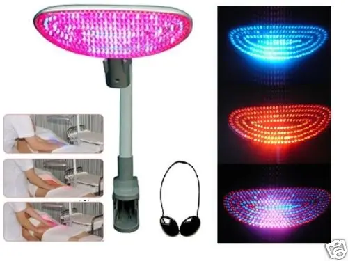 Новый продукт! Фотон светодиодный омоложения кожи красные синие светильник