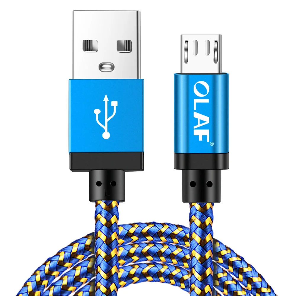 OLAF Micro USB кабель Быстрая зарядка зарядное устройство кабель для передачи данных для samsung huawei Xiaomi LG Tablet Android Microusb Кабели для мобильных телефонов