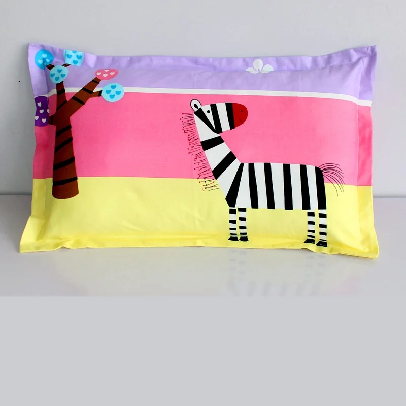 1 pc pillowcase H Цельнокроеное платье для малышей наволочка 30x50 см хлопок Детские наволочка с рисунком Постельные принадлежности заменить анти-грязный Наволочки для детей ясельного возраста - Цвет: 1 pc pillowcase H