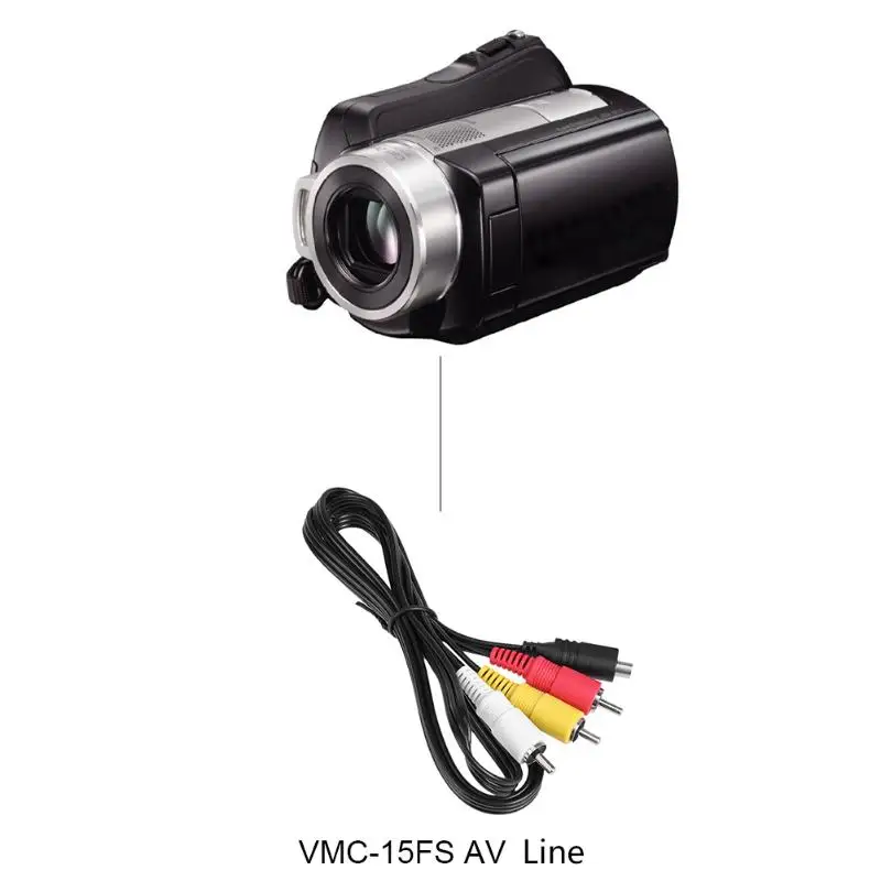 1 2 м Камера Аудио Видео AV USB кабель с вилкой Mini C до 3 RCA VMC 15FS A/V для 10Pin Порты и