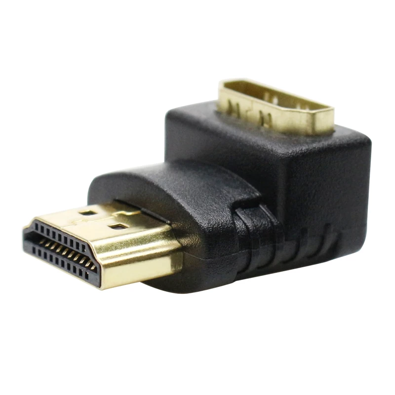 HDMI Кабельные адаптеры-конвертеры 270/90 градусов угол папа к Женский для 1080P HDTV
