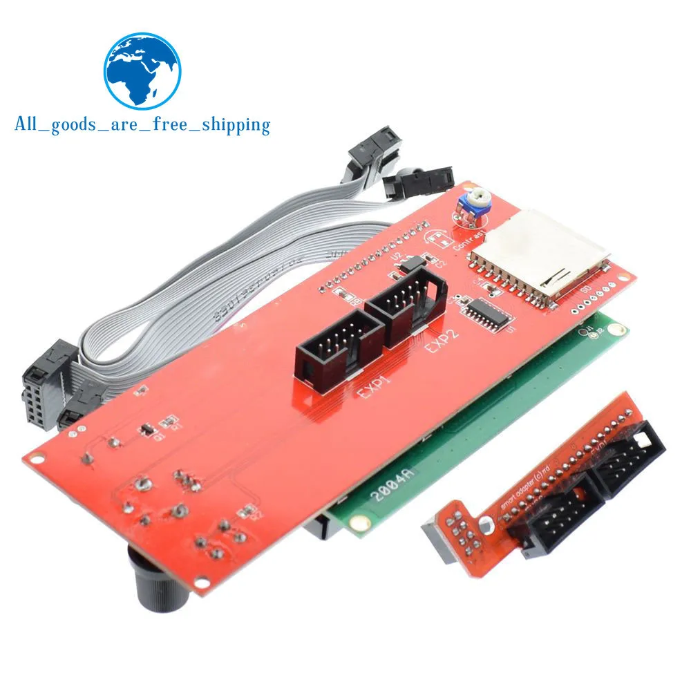 3d принтер 2004 ЖК-контроллер со слотом для sd-карты для Ramps 1,4-Reprap дисплей для 3d принтера
