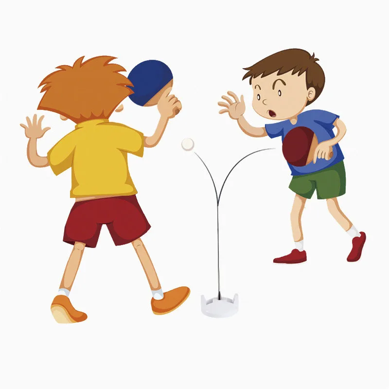 Детский Настольный Теннисный тренажер игрушка смешная антистресс Спорт на