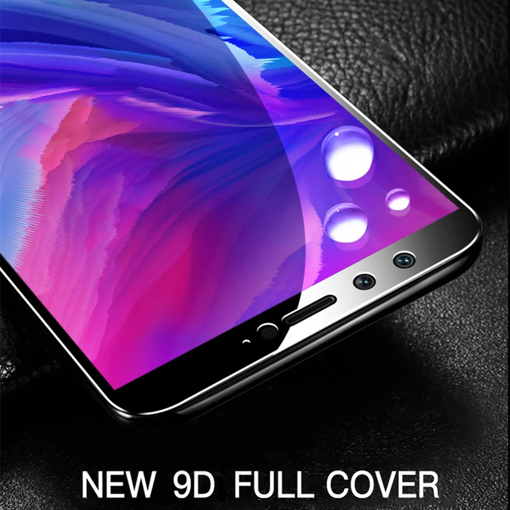 9D полное покрытие из закаленного стекла для huawei mate 10 20 Honor 8 9 10 Lite 8X 8A View V10 V20 защитная пленка, стекло