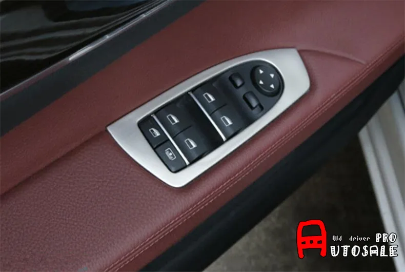 4 шт. глянцевые держатели для дверей и окон BMW 7 серии F01 2010 - 2015 | Автомобили