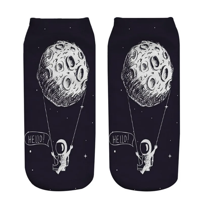 Носки с объемным рисунком для девочек повседневные носки унисекс принтом |