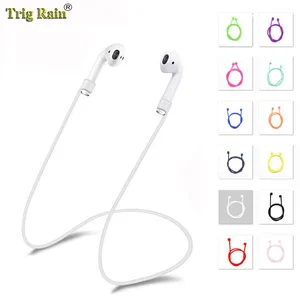 Ремешок для наушников Airpods, шнурок для наушников Bluetooth силиконовый шнур-кабель