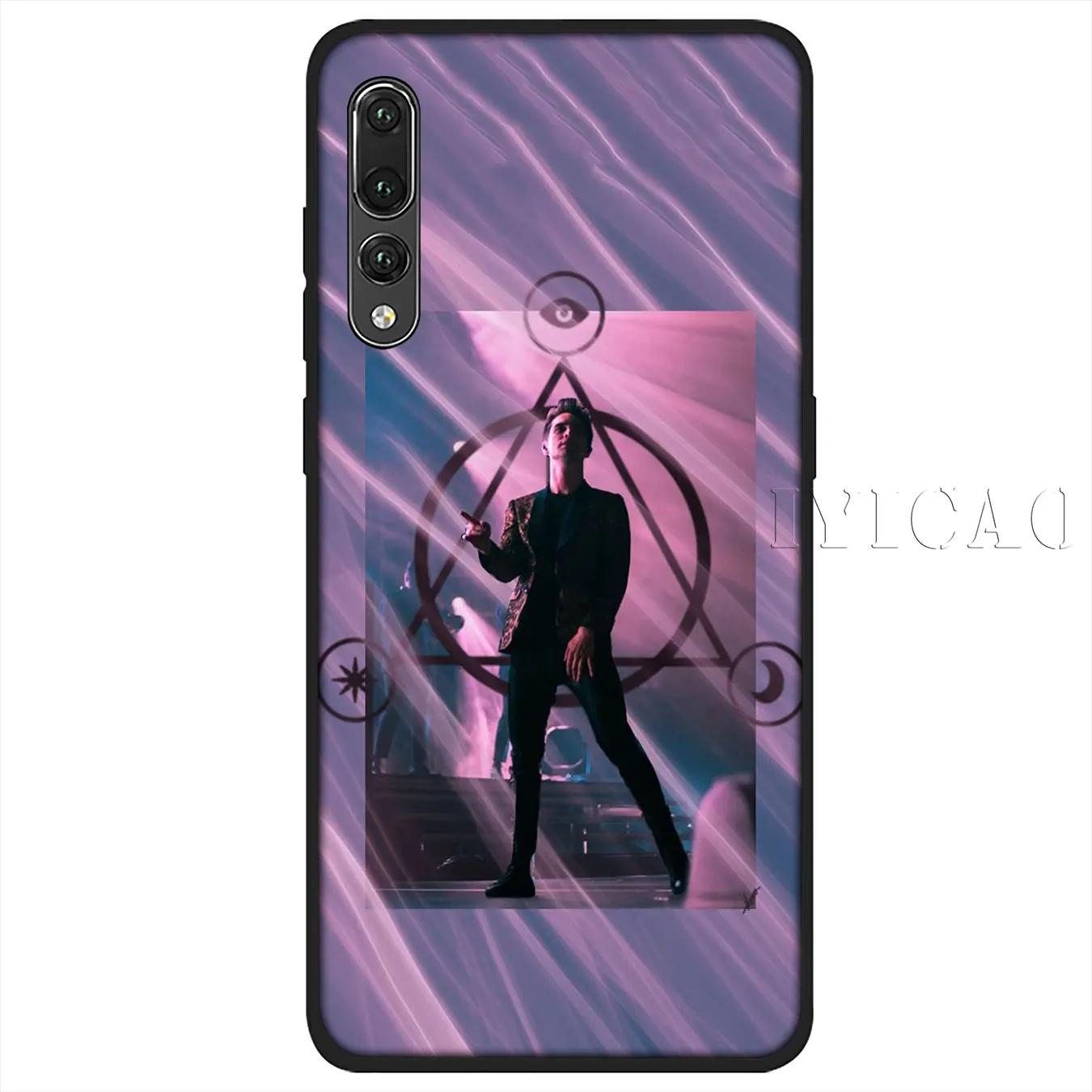 IYICAO Panic At The Disco Pattern Soft Silicone Case for Huawei P30 P20 Pro P10 P9 P8 Lite Mini 2017 2016 2015 P smart Z 2019 |
