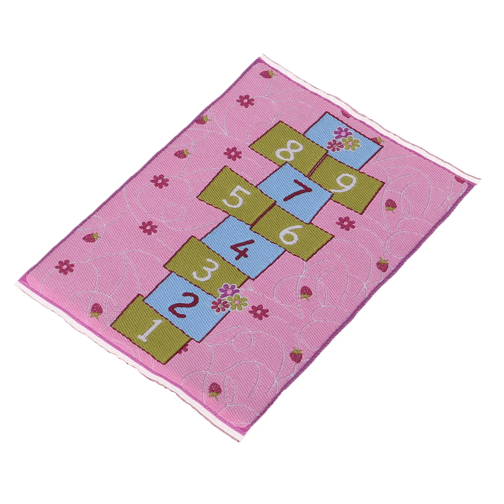 Миниатюрный коврик для кукольного домика Hopscotch аксессуар одежды с вышивкой