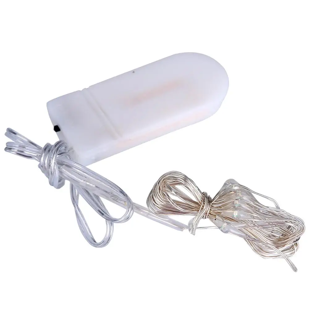 Бесплатная доставка 2 М ИНДИКАТОР Батареи Строка Огни на Рождество Гирлянды