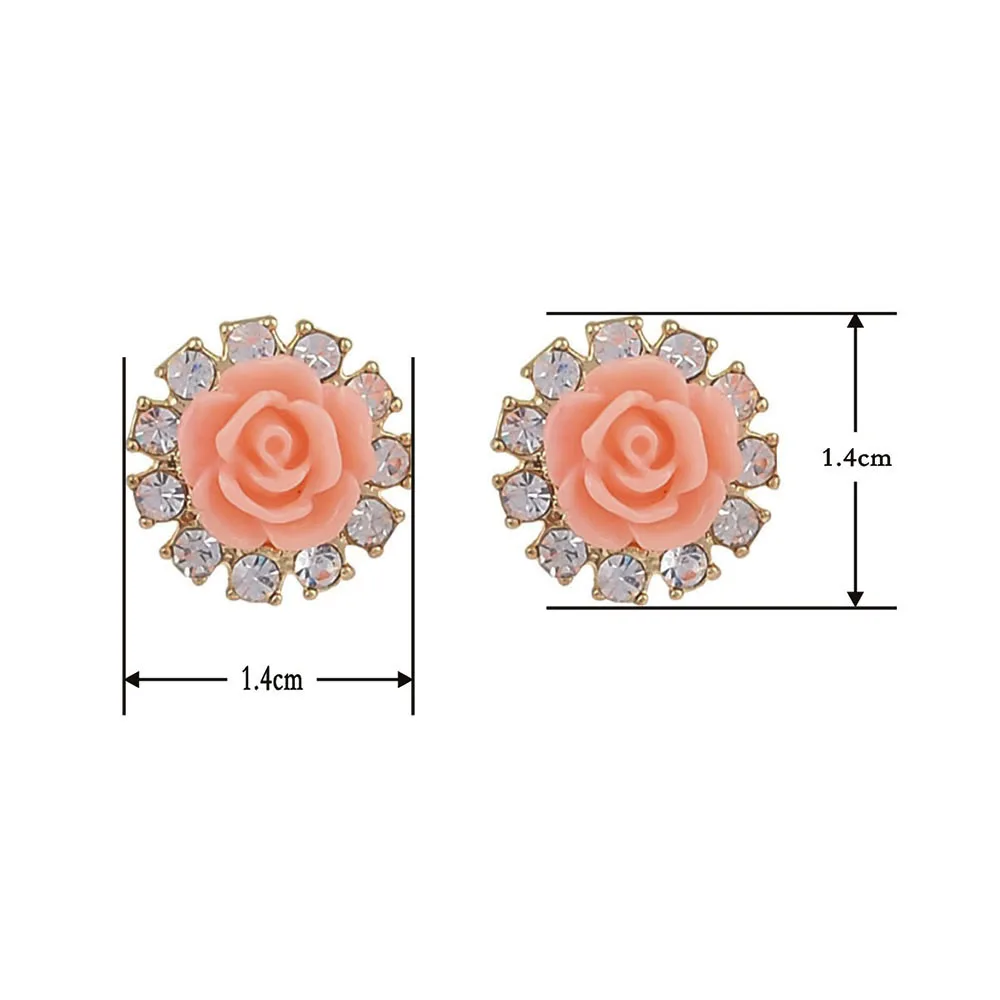 

Cute Flower Shape Stud Earrings