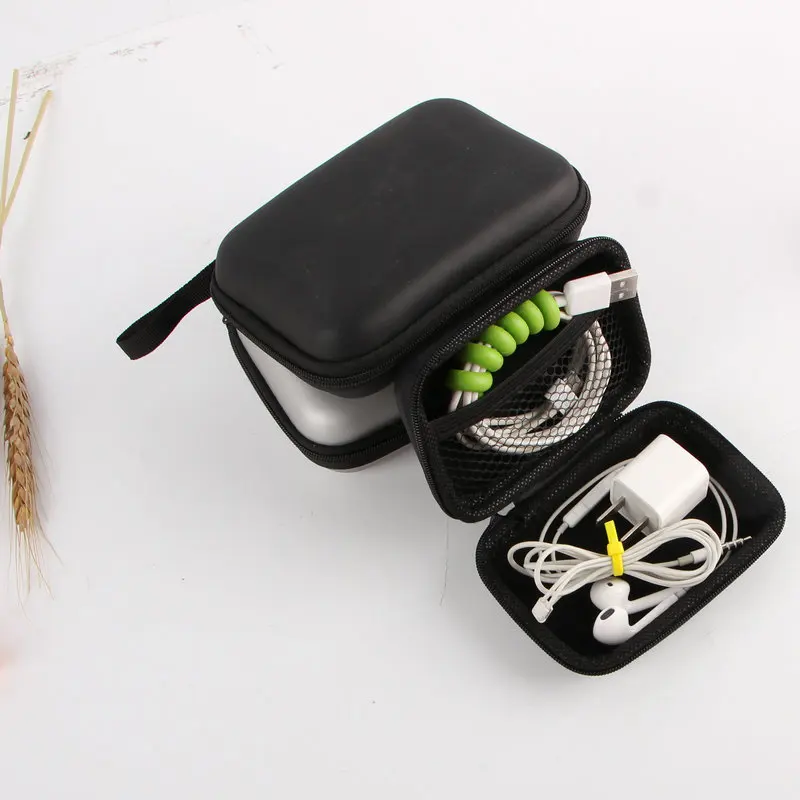 Хранения Организатор Box ЕВА Наушники Случае Контейнер Кабель Ящик Для Мешок