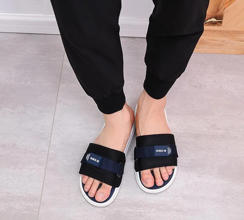 Home slipper man Summer Indoor Home Bath Anti-skid Household Thick Bottom Outdoor Men's Sandals