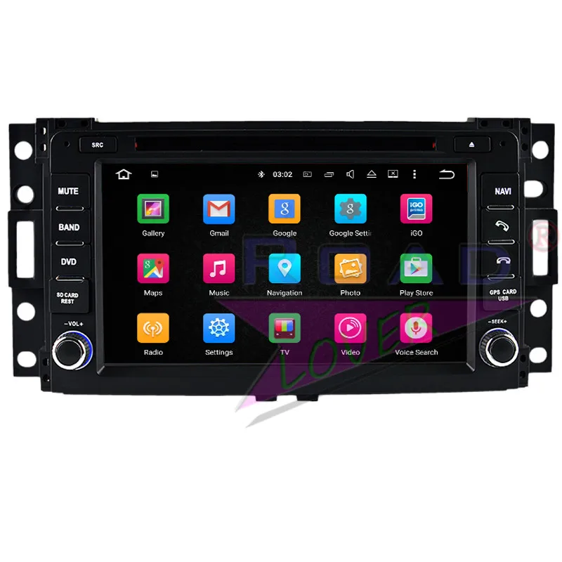 Roadlover Android 9 0 автомобильный ПК мультимедийное Авторадио для Hummer H3 (2006 2009)