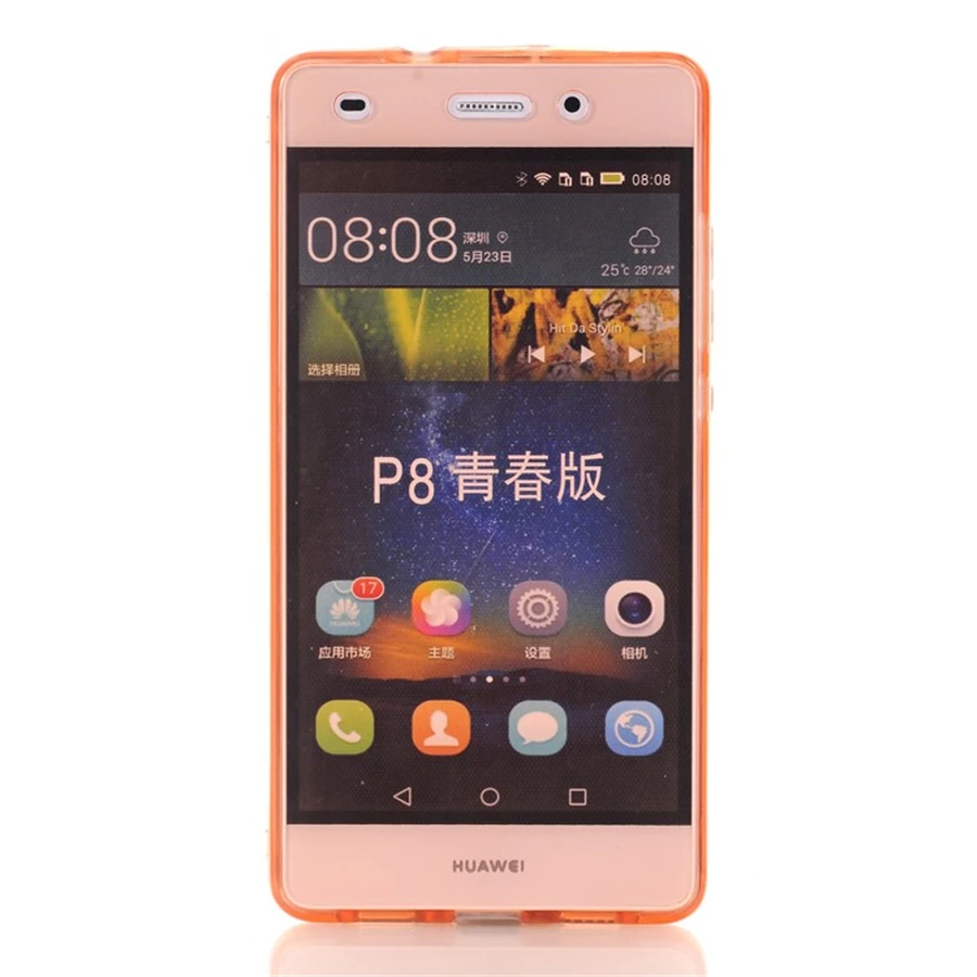 Чехол из ТПУ с полным покрытием 360 градусов для Huawei P30 Lite P20 PRO Y9 Y6 Pro Y7 2019 задняя