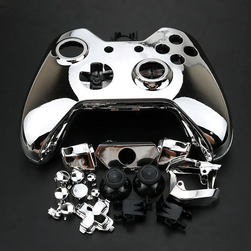 YuXi для Xbox One сменный хромированный полный корпус и кнопки комплект мод Матовый