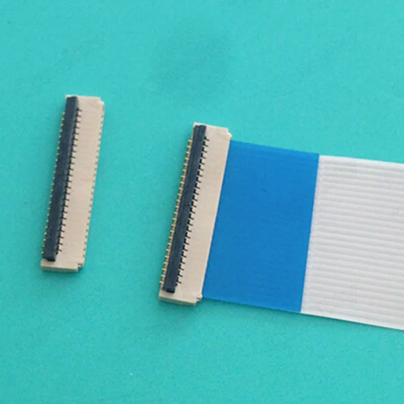12-контактный позолоченный кабель FPC для ЖК-экрана разъем кабеля с 0 5 интервалами