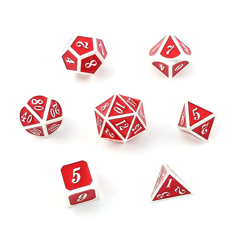 Ролевые игры D1 D4 D6 D8 D10 D12 D20 Dragon And Dungeon 7 шт./компл. ролевых игр | Спорт и развлечения