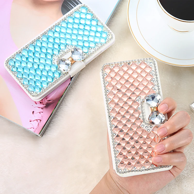 KISSCASE Алмазный Флип Чехол для iPhone 7 8 5 5S SE плюс Блестящий держатель чехол iphone 6 6s