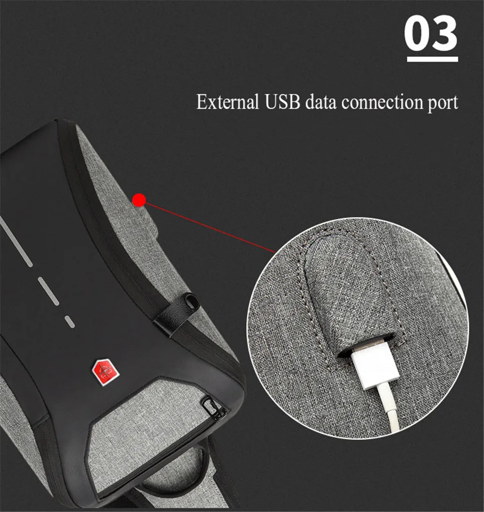 Бренд, противоугонная зарядка через usb, нагрудный пакет, мужские водонепроницаемые сумки через плечо, короткая сумка для отдыха, сумка через плечо